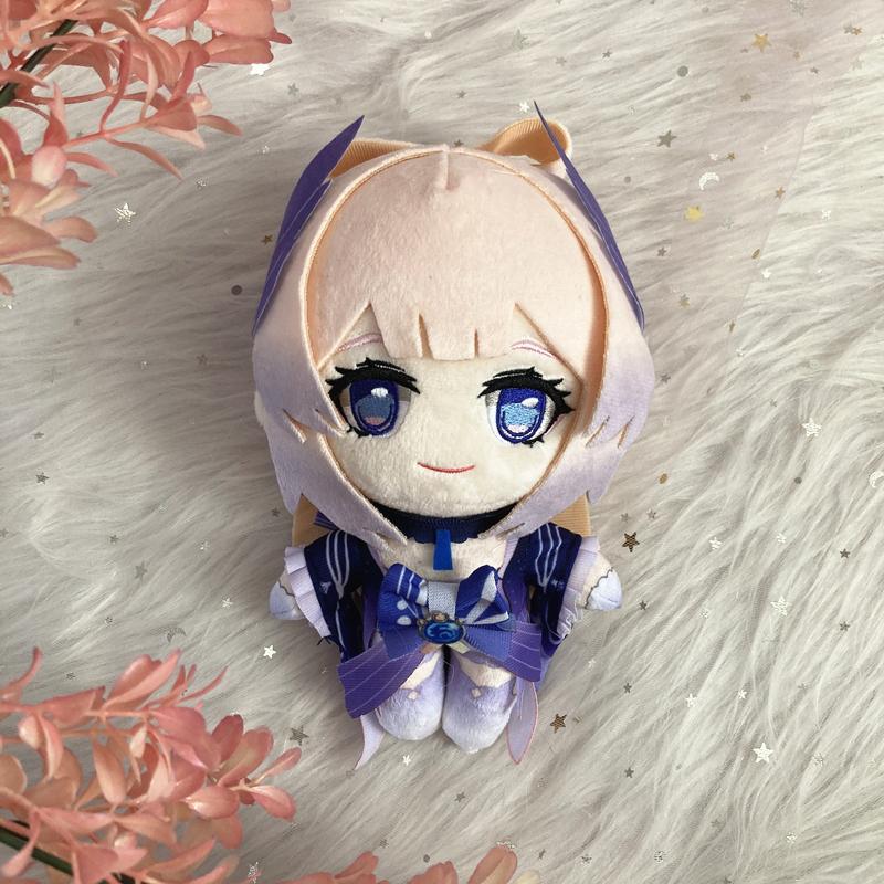 20cm Anime Genshin Impact Sangonomiya Kokomi Stuffed Plush Toys Kawaii Plush Pillow Toy Kids Birthday Gift