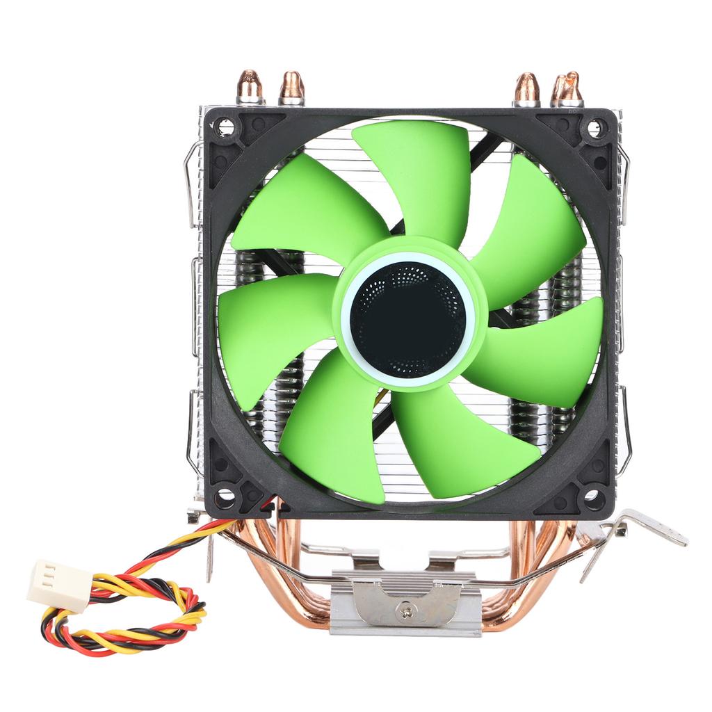 CPU-Lüfter 4 Heatpipes 90mm 3pin Geräuschlos Plug and Play Schnelle Wärmeableitung Computer CPU-KühlventilatorenEinzelner Lüfter