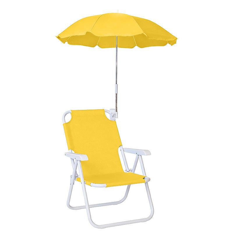 Spot Moon Chair Sunscreen Umbrella Children's Beach Parasol Steerable Belt Fixture Manufacturer Wholesale Support Customization