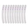 New Nail File Bufer 100/180 Grit Half Moon Nails Files Sanding Grinding Double Side Sandpaper Nail Manicure Tool ZJC04