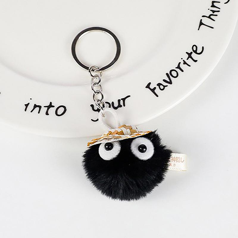 Cartoon Miyazaki Hayao Chihiros Briketts Auto Schlüsselanhänger Anhänger Tasche Anhänger