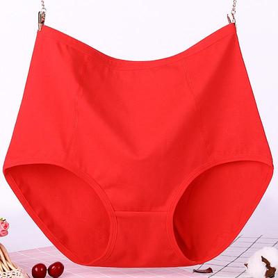 Chiloți de bumbac cu talie înaltă pentru femei plus size