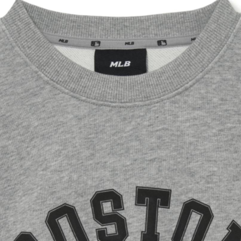 New MLB RED SOX Sweatshirt Women's Gray 3FMTV0231-43MGS