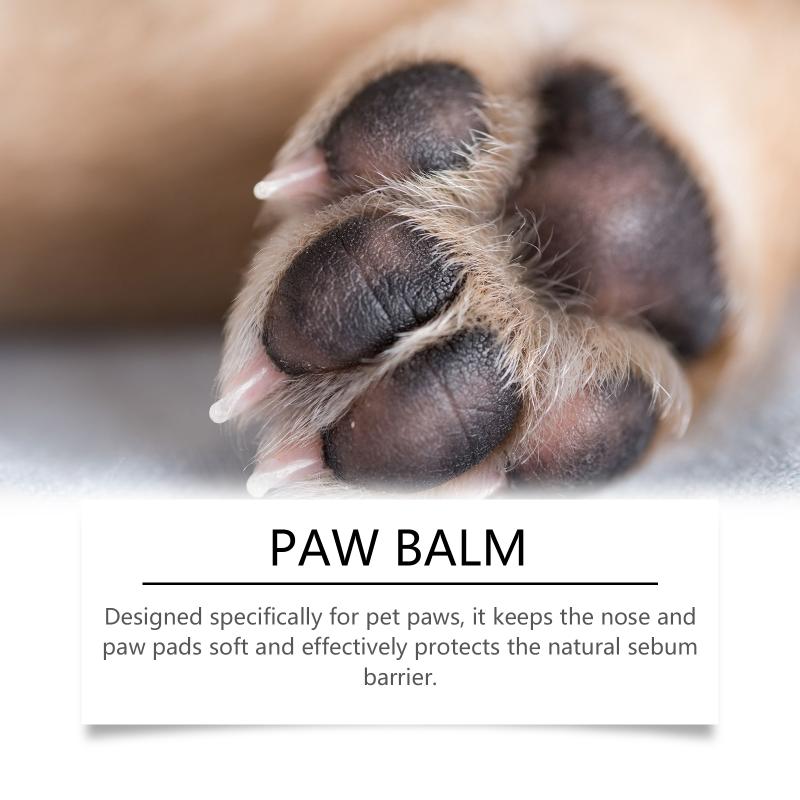 YEGBONG Pet Paw Moisturize Stick for Dogs Cats Balm Dry Cracked Paws Protection Hypoallergenic Licking Nourishing Care Winter