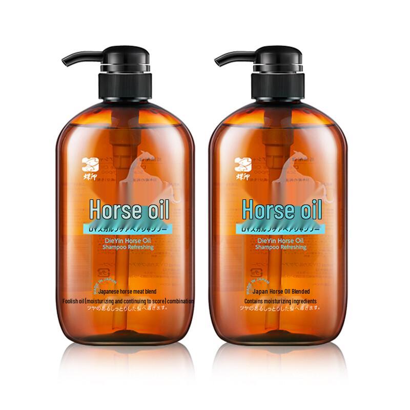 Japanese Horse Oil Silicone-Free Shampoo Set