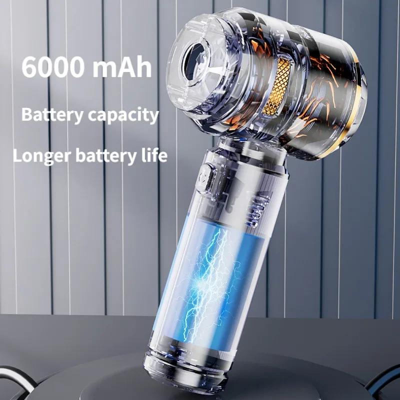 39KPA Cordless Car Vacuum Cleaner, Handheld Wireless w/Brushless Motor & Type-C Fast Charging, Powerful Auto Dust Blower (Color)