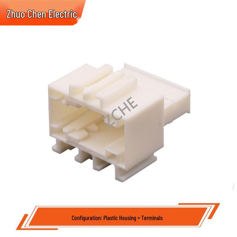 2-1719021-3 Male-Female Automotive Connector with 20-Pin, 20-Hole Plug Terminal