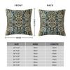 Sarouk Antique West Persian Rug Pillowcase Polyester Linen Velvet Printed Zip Decorative Car Cushion Case 18"