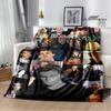 Coperta stampata Titanic Leonardo DiCaprio Coperta calda morbida e confortevole per casa viaggio letto coperta da picnic regalo di compleanno