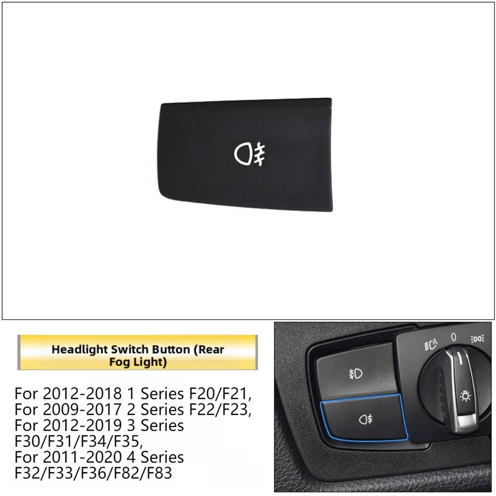 

Car Fog Light Button Cover Headlight Switch Rotation Button Cover For BMW F20 F21 F22 F23 F30 F34 Button Cover Panel