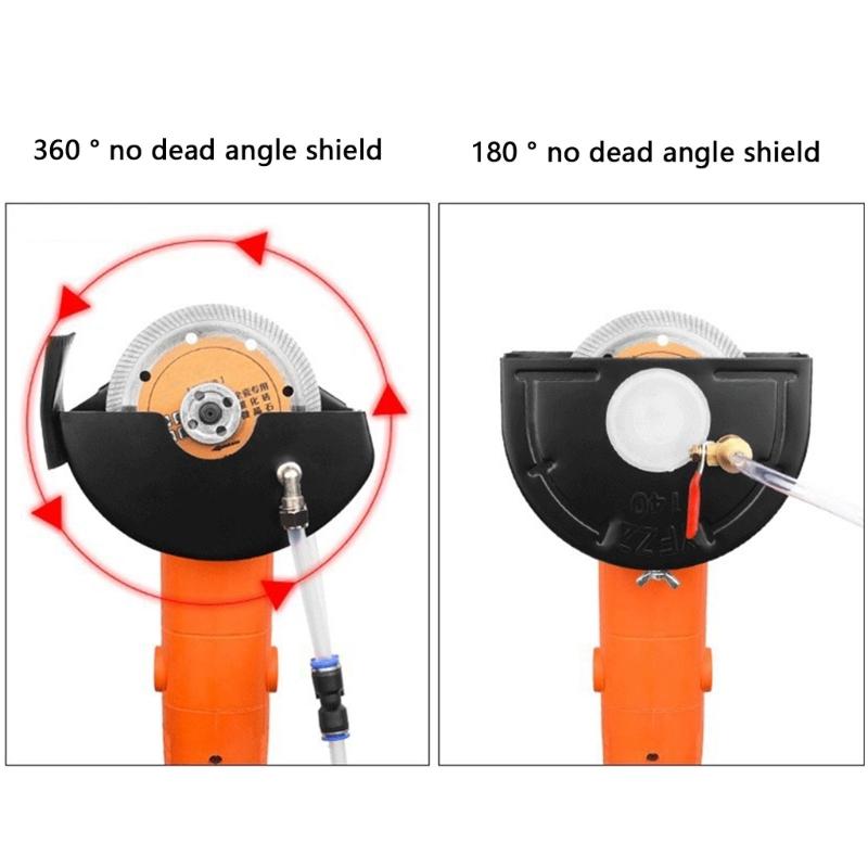 Professional Universal Dust Extraction Cutting Guard Shroud Shield Cover for Grinders Enhancing Clean Work Environment