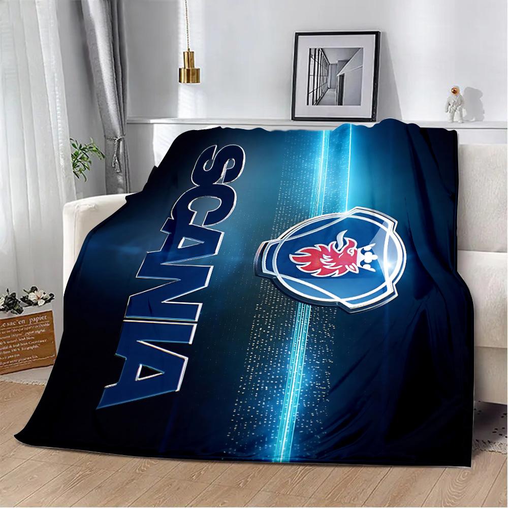 Sweden S-Saabs S-Scanias Printed Blanket Picnic Blankets Warm Blanket Soft and Comfortable Blanket Home Travel Birthday Gift