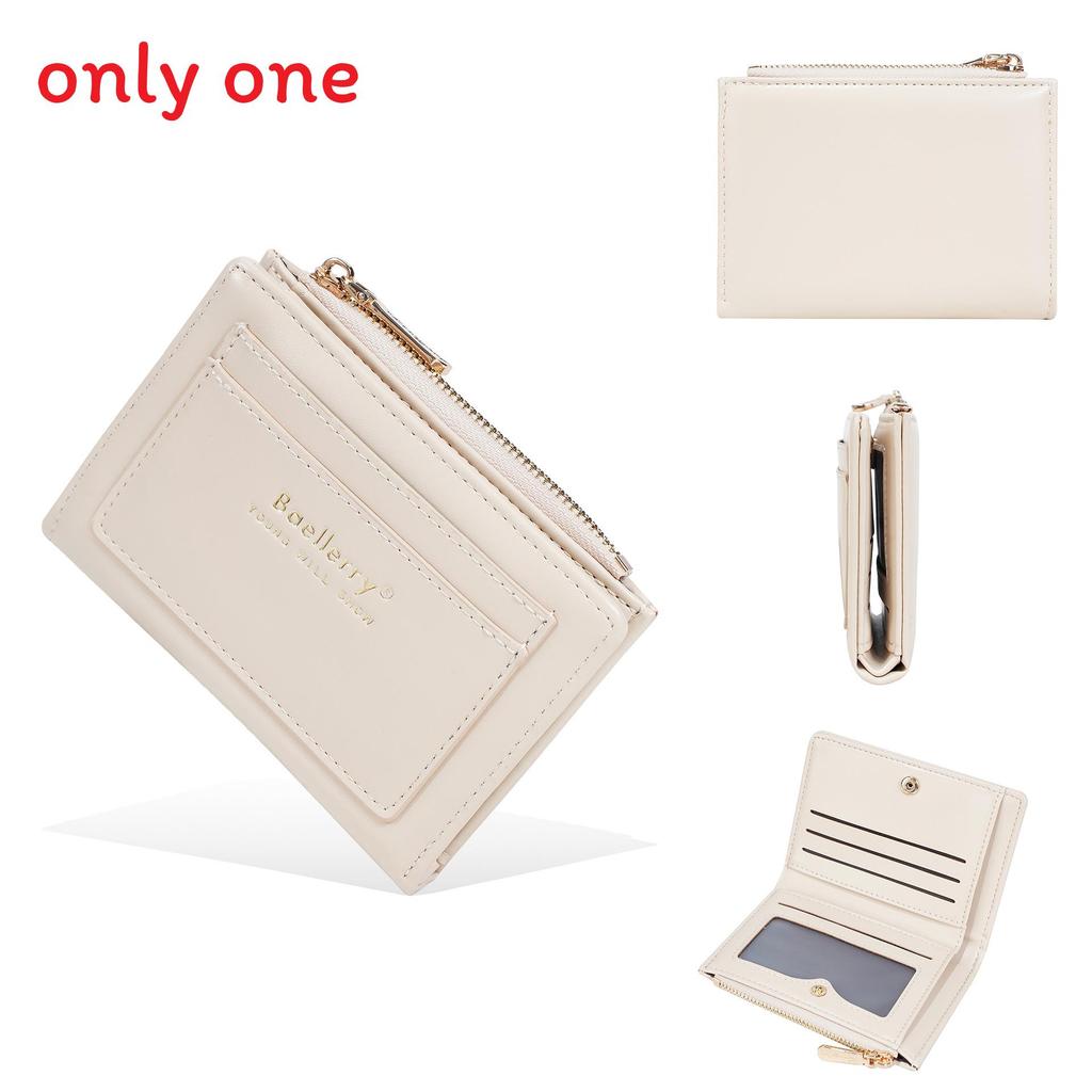 Womens Pu Wallet With Multi Card Slots And Zipper For Daily Use