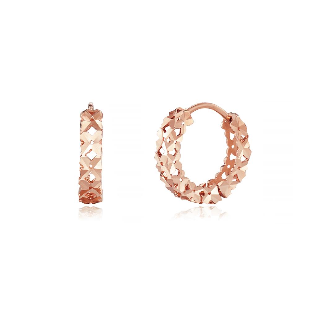Roseedor Glitz(S) One-Touch Earrings(Pg)_299910422