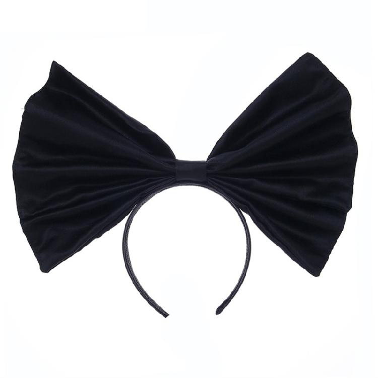 Рождественские Огромные Банты Обручи для Волос Милые Большие Банты Повязки на Голову Сатиновые Банты Резинки для Волос