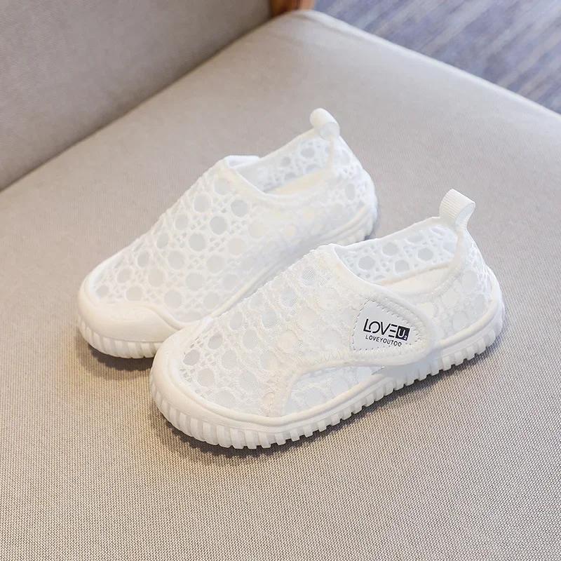 

Baby Girls Casual Shoes Summer Boys Sneakers Breathable Mesh Children Shoes Soft Sole Infant Toddler Shoes Kids Sports Sandals 21
