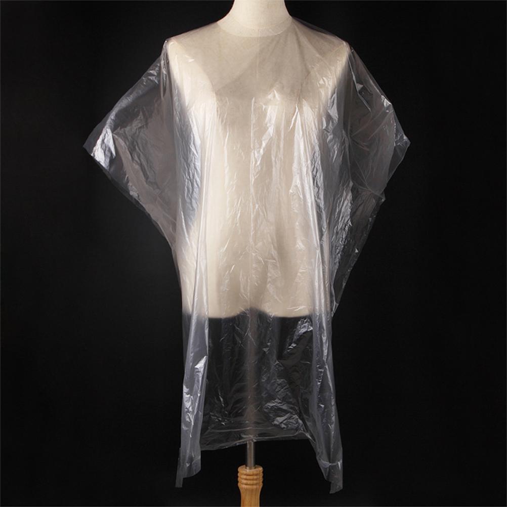 Disposable Haircut Cape 50Pcs Hair Cutting Capes Disposable Waterproof Hair Salon Capes Haircut Apron Salon Barber Tools