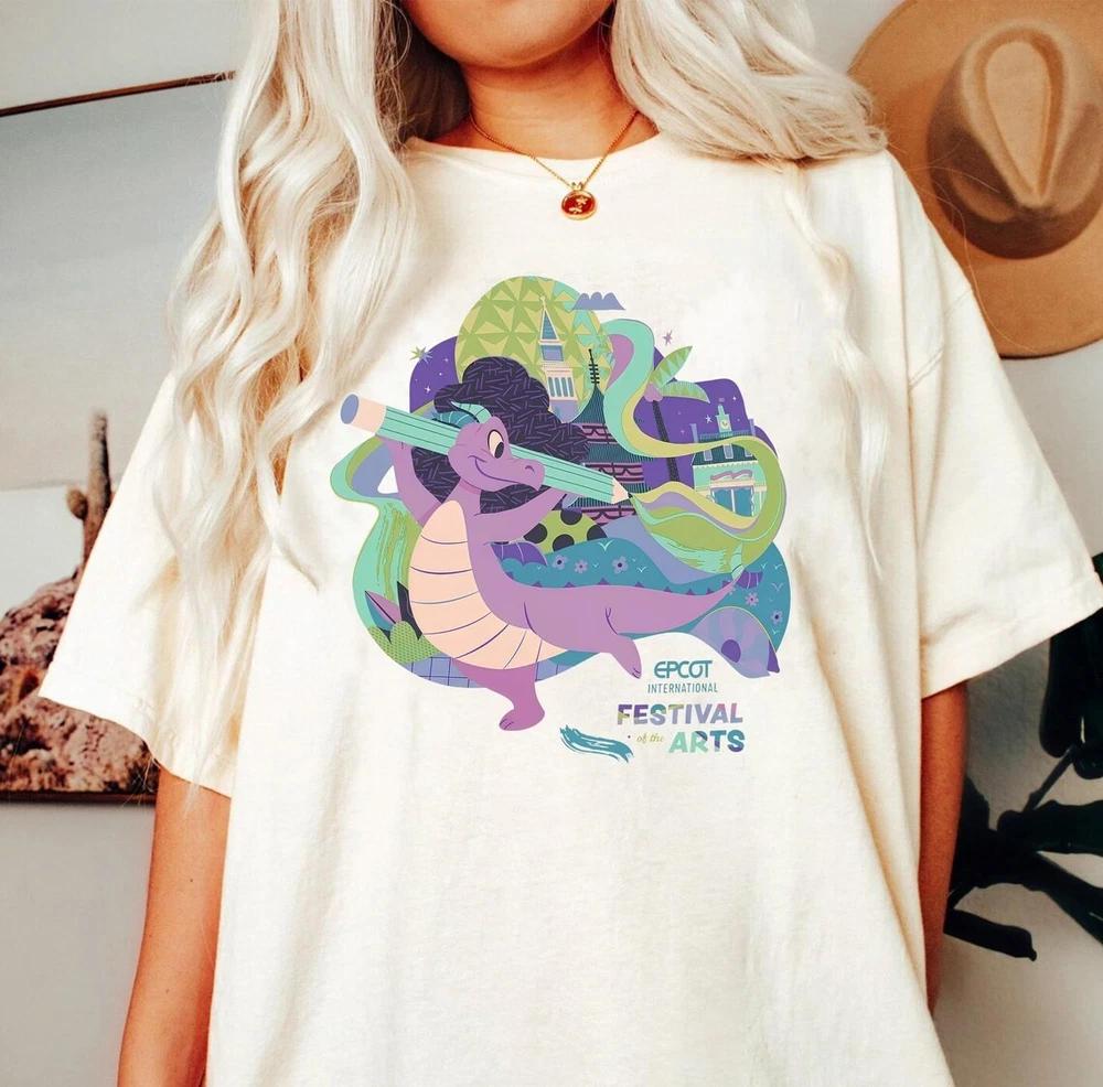 TShirt FigUnisext Epcot Epcot Unisex 6 S