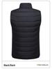 Unisex Plus Size Smart Heated Vest - USB Electric Winter Warmth, 28 Zones