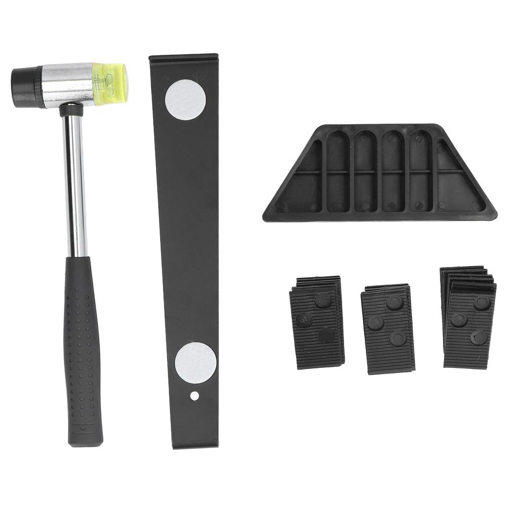 Kit de instalare laminată pentru podele din lemn DIY, instrument de montare a podelei din lemn cu distanțiere