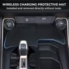 Wireless Charging Protective Mat For Toyota Grand Highlander 2026 2025 2024, Center Console Interior Accessories Silicone Anti-Slip Wireless Charger