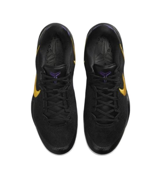 Nike Kobe 8 Protro "Lakers Away" Black/Gold Basketball Shoe Men's HF9550-001