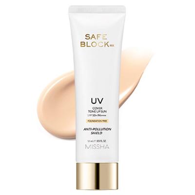 Safe Block RX Cover Tone-Up Sun Cream SPF50+ PA++++, 50ml, 1 Unit