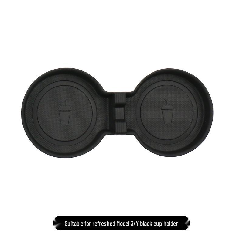 Rutschfeste Silikon-Becherhalter-Matte für das Interieur des Tesla Model 3/Y