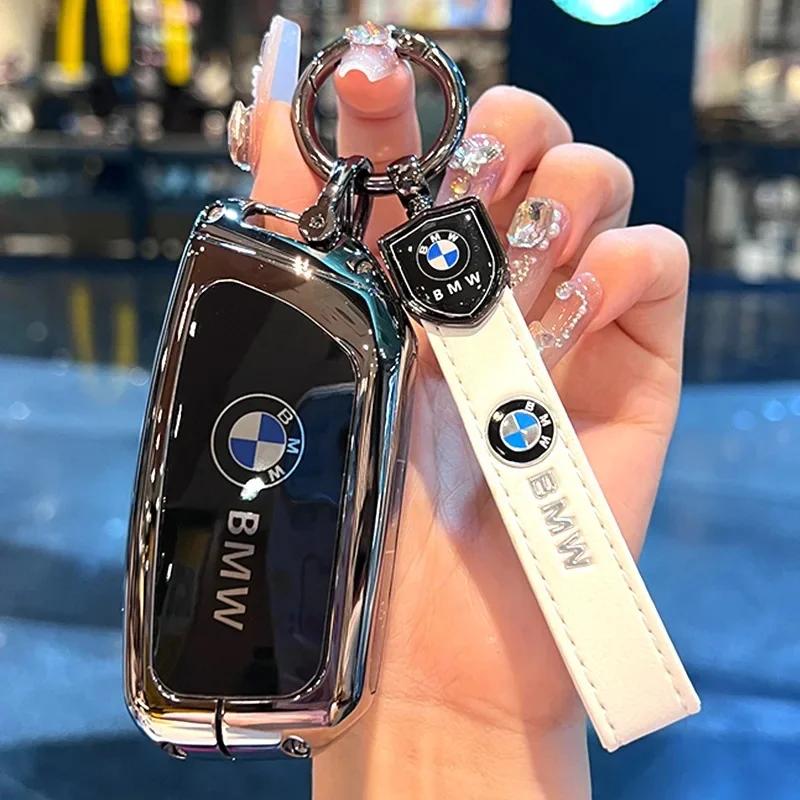 BMW X3 Key Cover Old Style Male Female Blade Shape Shell for 5 Series 3 Series X1 X2 1 Series Car Key Holder Bag