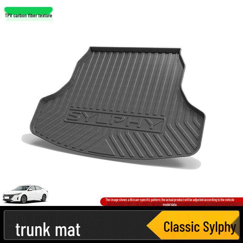 Nissan Trunk Mat for Sylphy, Qashqai, Teana, X-Trail, Terra, Qirida, Kicks, Murano, Paladin, Tu Da Tu