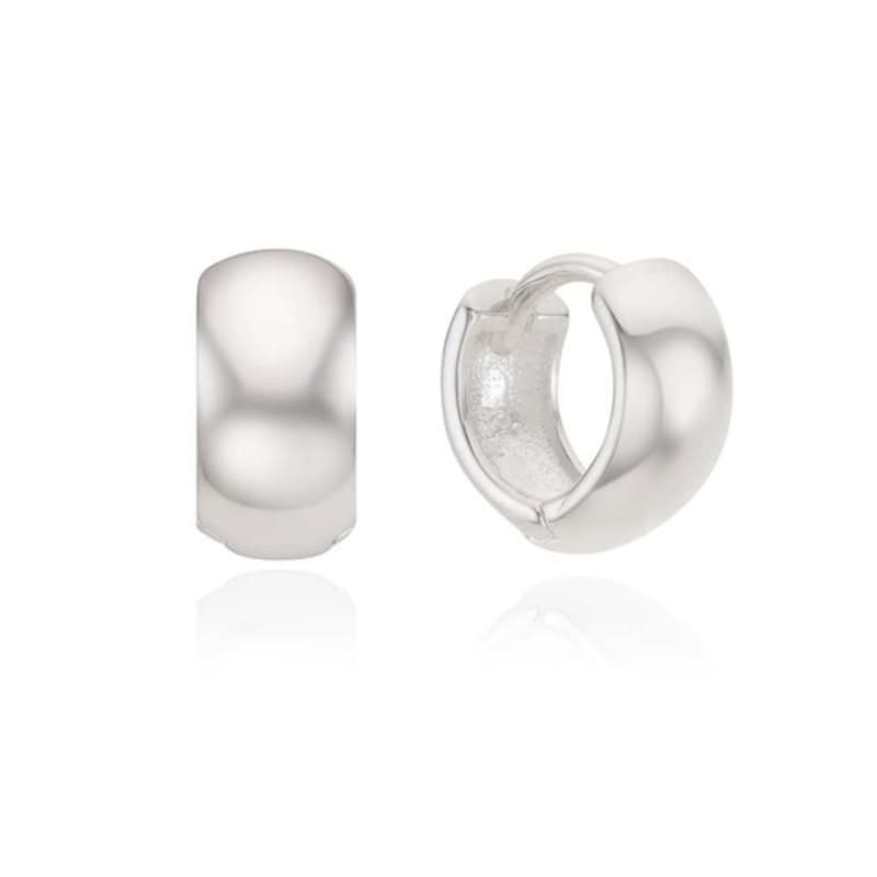 ROAJU [silver925]square Onetouch Earring