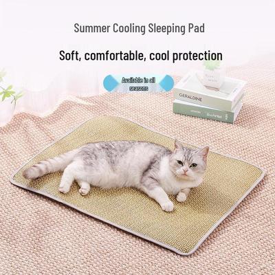 Four Seasons Pet Cooling Mat: Summer Ice Pad for Dogs & Cats