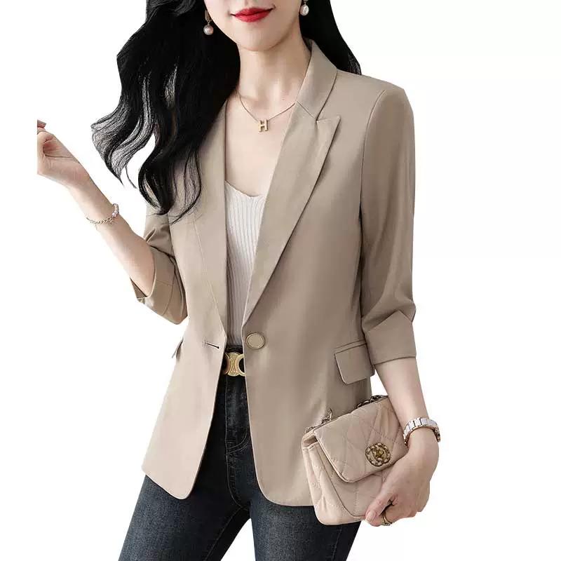 

Женский тонкий модный повседневный пиджак