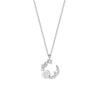 Elegant 999 Pure Sterling Silver Rose Wreath Necklace - Fresh, Gentle Design In Stock