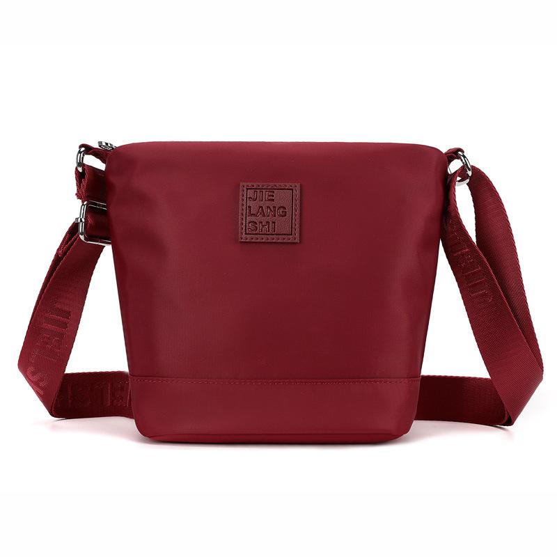 Fashion Commuter Women's Backpack Lightweight Waterproof Nylon Cloth Bag New Style Ladies Shoulder Bag Large Capacity Shopping Messenger Bag