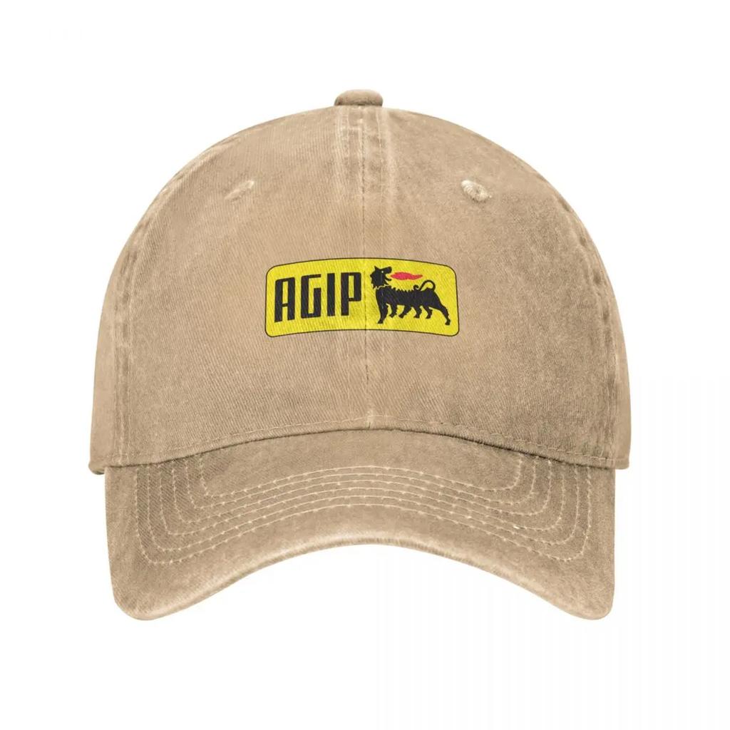 Berretto da Baseball con Logo Vintage Agip Cappello Wild Ball Cappello Sportivo Cappello Unisex Cappello di Natale Cappelli Unisex Donna