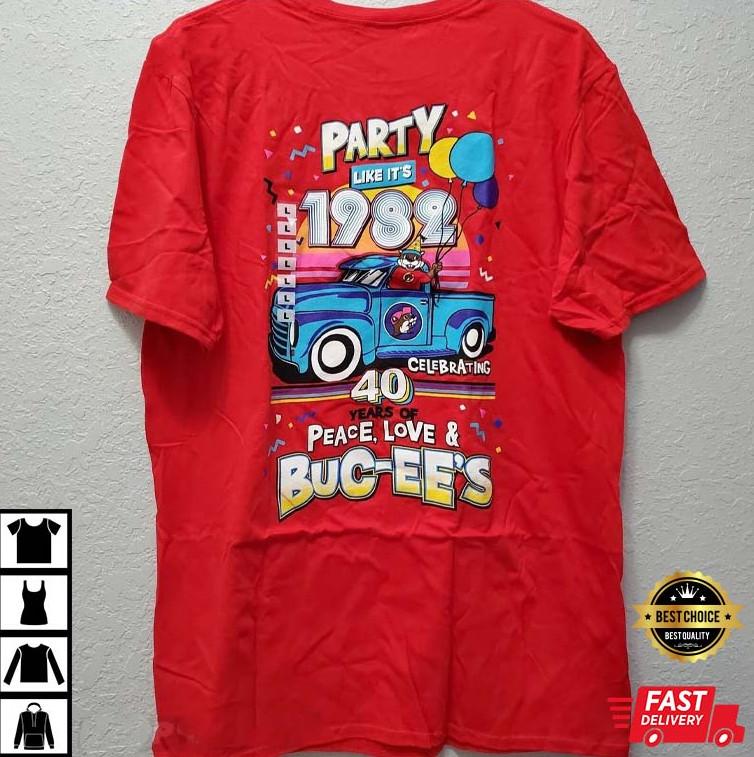 Buc-ee’s 40th Anniversary T-Shirt Unisex T-Shirt XXXL