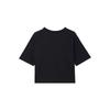 Jordan ESSENTIALS Drop Shoulder Sleeve T Shirt Women's Black DD7055-010