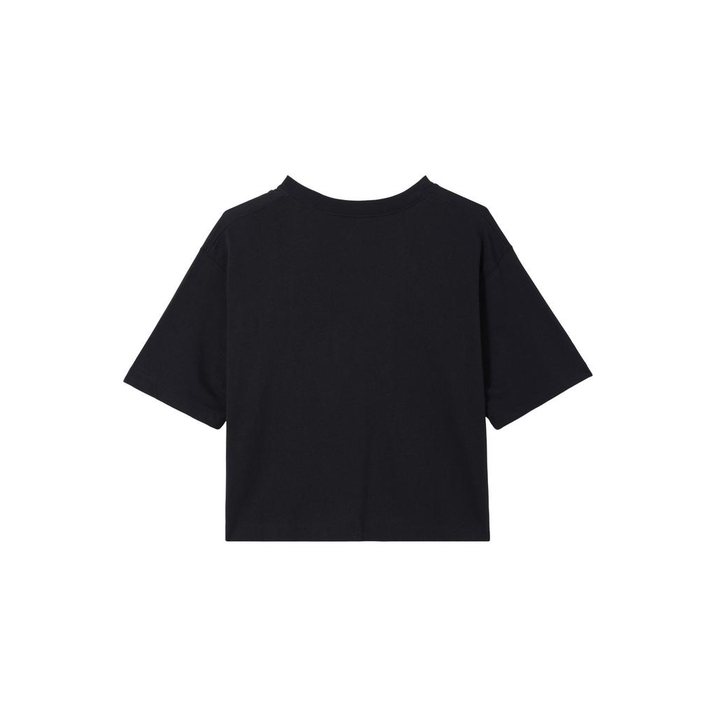 Jordan ESSENTIALS Drop Shoulder Sleeve T Shirt Women's Black DD7055-010