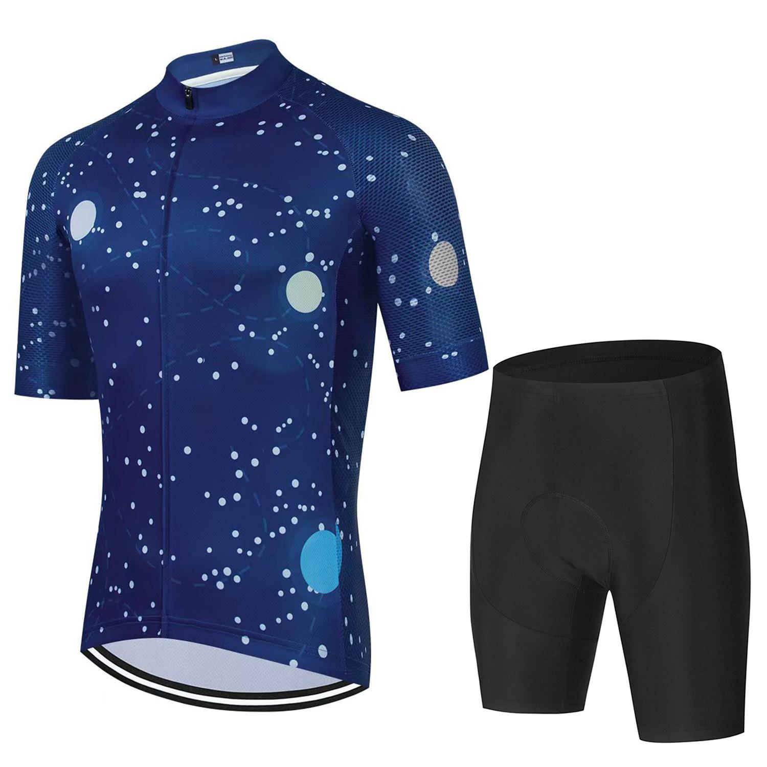 

Summer Men s Outdoor Cycling Suit Mountain Bike Short-sleeved Suit, Breathable Sweat-wicking Road Bike Cycling Top 2026 Summer Breathable Cycling Suit asian size - 4xl