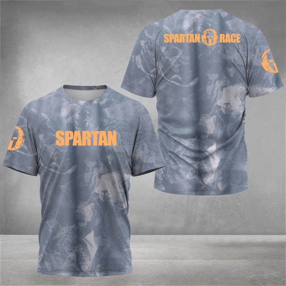 

2026 New Spartan 3D Graphic Printed T Shirt Men Fitness Gym Compression Short Sleeve Breathable T Shirt O-neck Top T Shirts 6XL