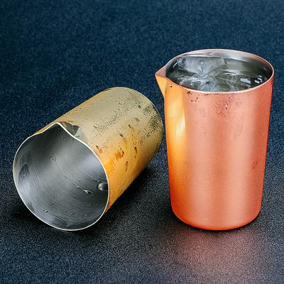 500ml Stainless Steel Stirring Tin Mixing Glass Preferred by Pros and Amateurs Alike, Make Your Own Specialty Cocktails Bar Tool