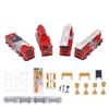 Fire Truck Toy Set Cultivate Safety Awareness Rust Proof Firefighter Play Vehicles For Above 3 Years Old Home