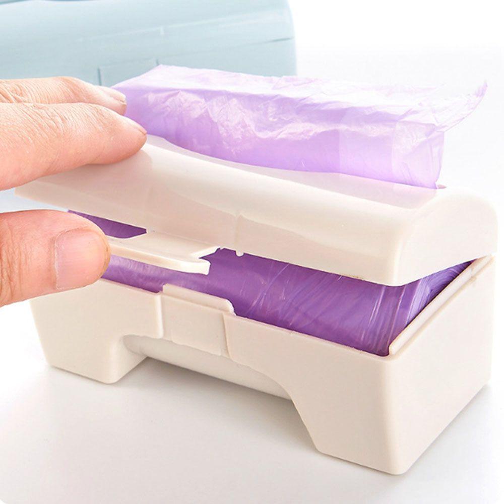 Rubbish Bag Organizer Bag Dispenser Trash Bags Holder Garbag Storage Box Plastic Bag Container