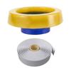 Toilet Bowl Seal Sealing Rings Toilet Bowl Gasket Floor Outlet Drain Pipe Flange Rings Check Valves Rubber Rings