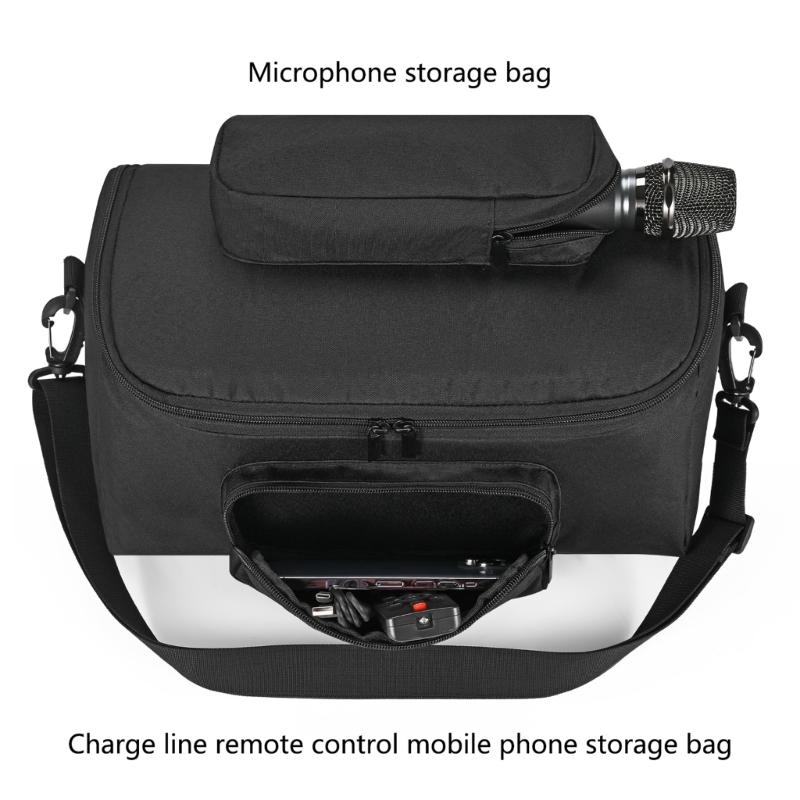 Portable Storage Bag for W-KING T9-2 Party Bluetooth-compatible Speaker Carrying Case Shockproof Protective Box Handbag