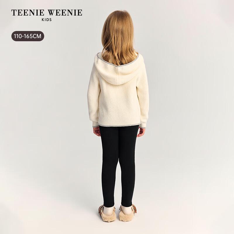 Teenie Weenie Girls' Hooded Long-Sleeve Knit Sweater