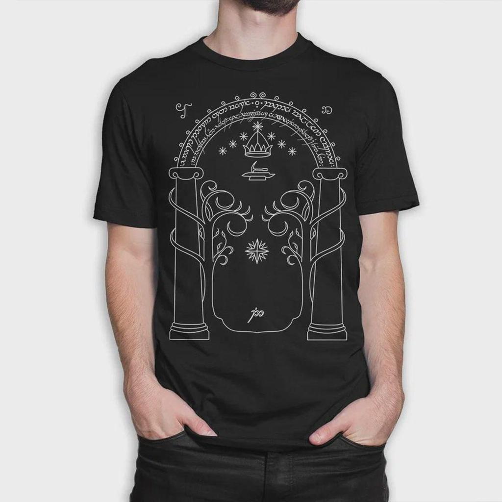 The Doors of Durin T-Shirt, J. R. R. Tolkien Shirt, Men's Women's Sizes (wtb-093)
