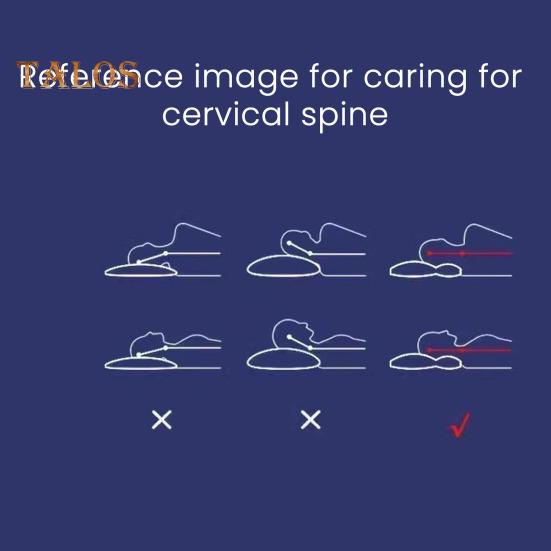 Nackenkissen aus Memory-Schaum zur Linderung von Nackenverspannungen, verstellbares orthopädisches Sandwich-Kissen, weiches, atmungsaktives Nackenkissen für alle Altersgruppen