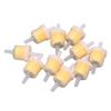 10pcs Universal In Line Fuel Filter High Efficiency Motorcycle Accessories for Dirt Bikes ATVs